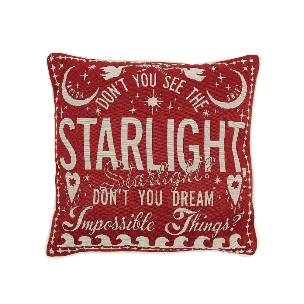 Taylor Swift Starlight Pillow Red Taylor's Version Song Lyrics New Sealed